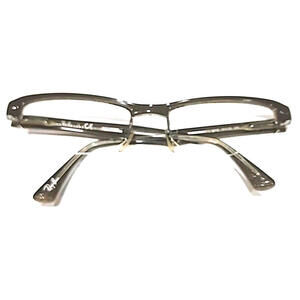 Ray Ban RB7014 5245 Khaki Brown Half Rim Rectangle Eyeglasses 54/18 140